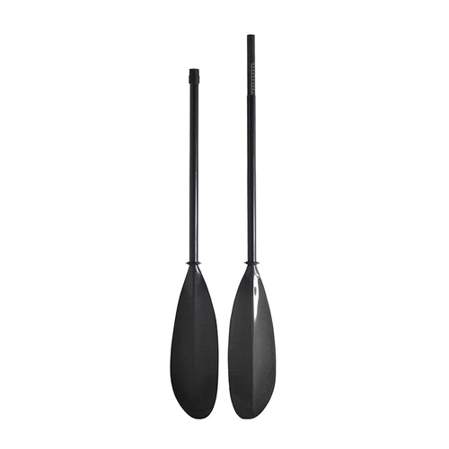 3K carbon kayak paddle with long narrow blade shape