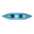 2 person inflatable kayak with drop stitch floor and EVA molded seats