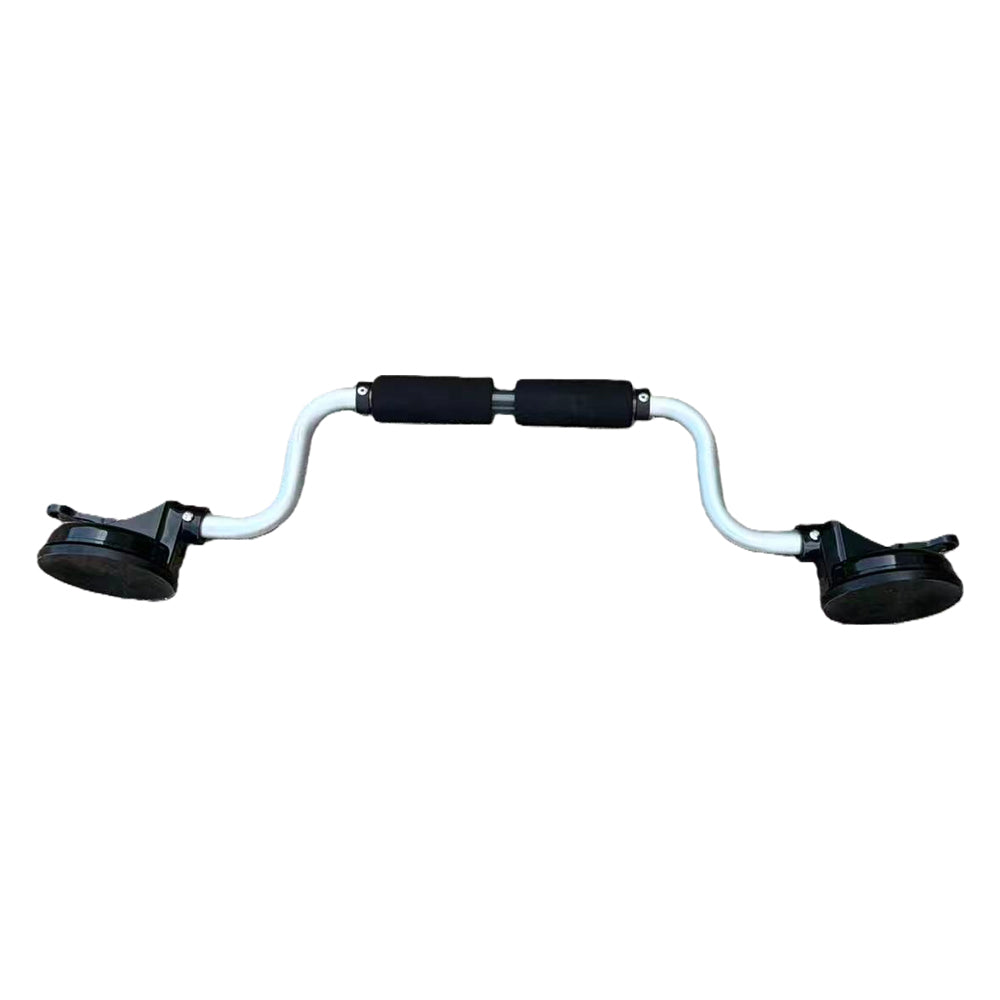 kayak load assist roller with dual suction cups and padded center support