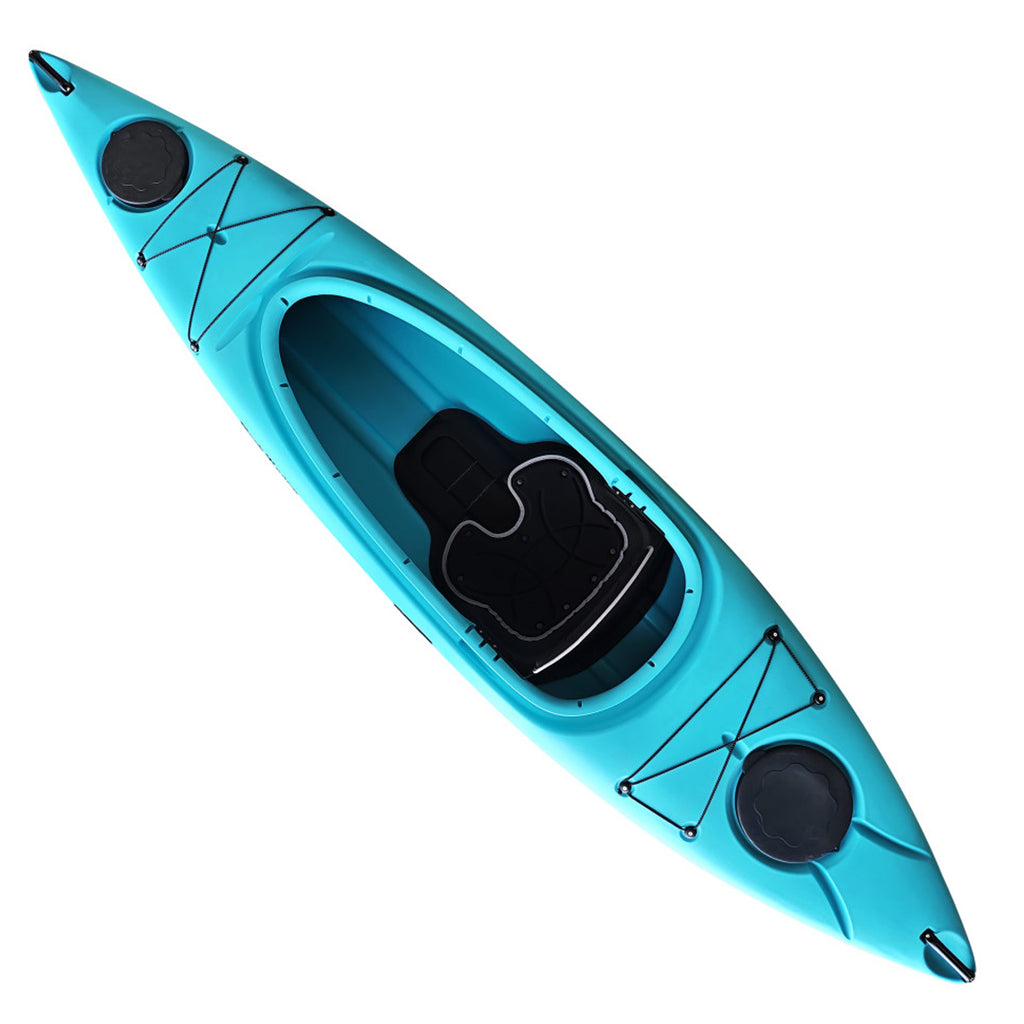 Bunny335 sit-in kayak product photo (angled view) on white background
