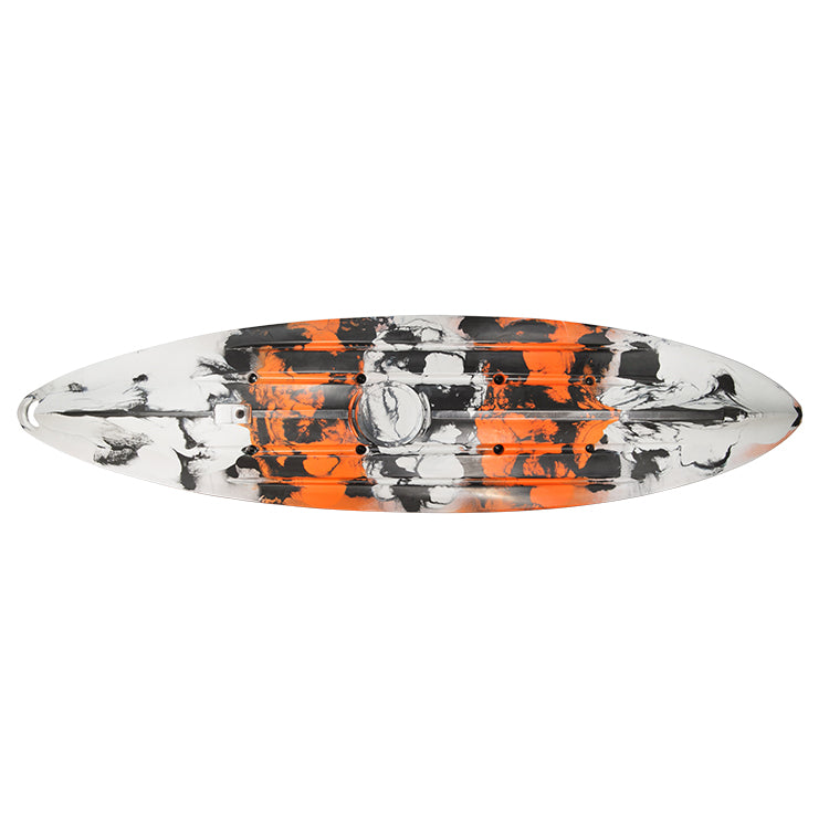 Dreamhunter 350 fishing sit-on-top kayak product photo with specifications 02