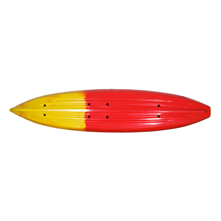 Flatwin 380 tandem sit-on-top kayak product photo with specifications 02