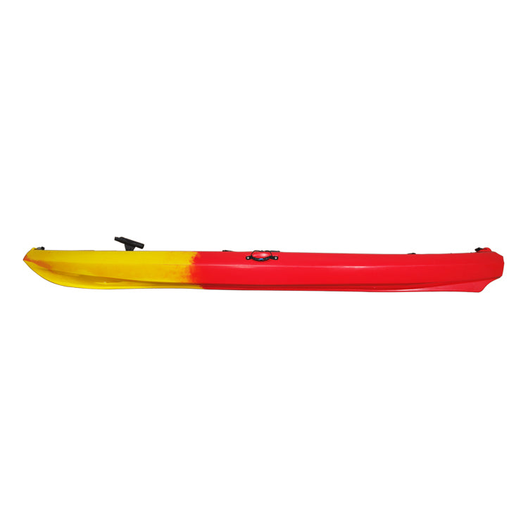 Flatwin 380 tandem sit-on-top kayak product photo with specifications 03