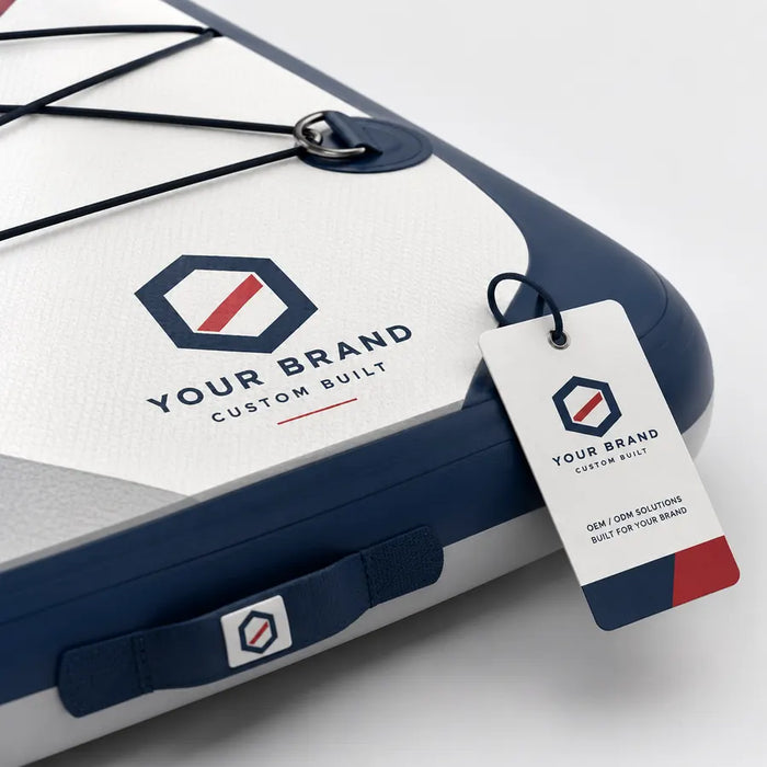 Custom logo detail for OEM outdoor product
