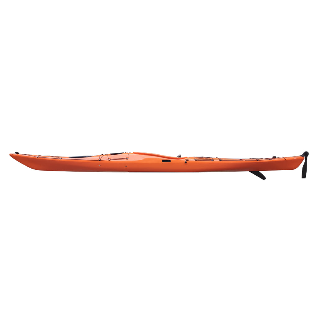 Pearl501 touring sea kayak product photo (side view) on white background 01