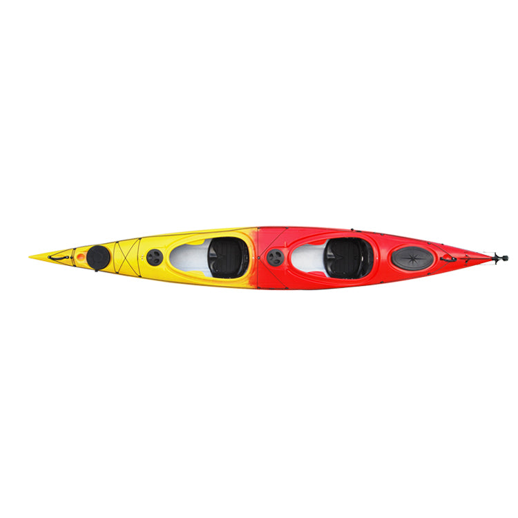 Ranger Dual 518 3-layer rotomolded tandem kayak product photo with specifications 01