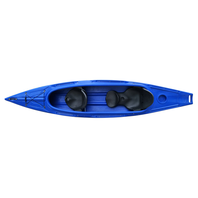 Sanren 400 rotomolded single layer sit-on-top kayak product photo with specifications 01