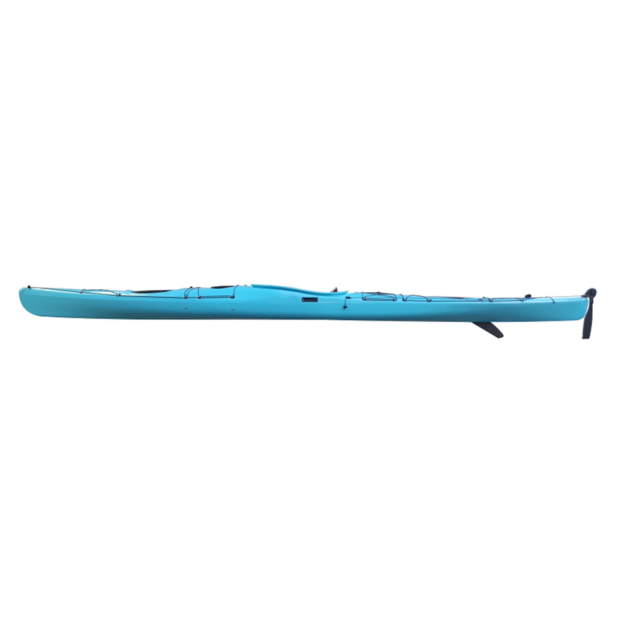 Strait530 touring sea kayak product photo (side view) on white background 01