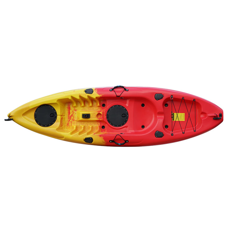 Sungo 272 rotomolded sit-on-top kayak product photo with specifications 01