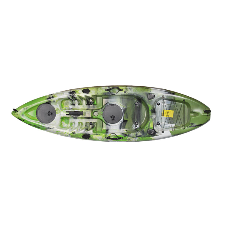 Sungo 280 rotomolded sit-on-top kayak product photo with specifications 01