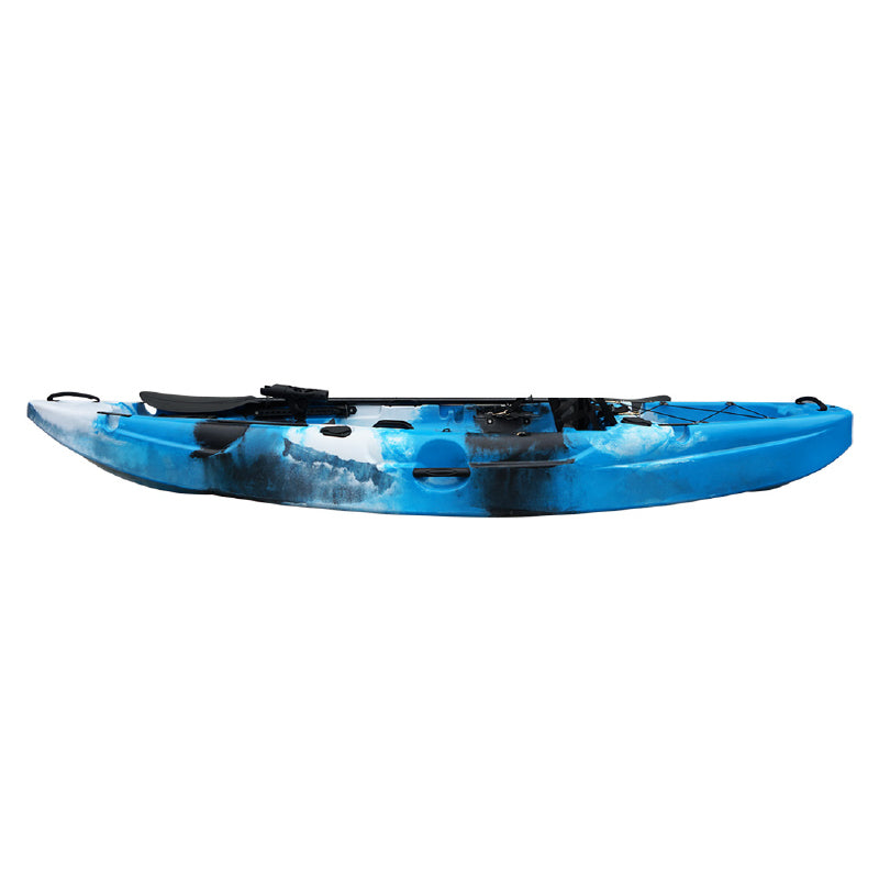 Sungo 301 rotomolded sit-on-top kayak product photo with specifications 02