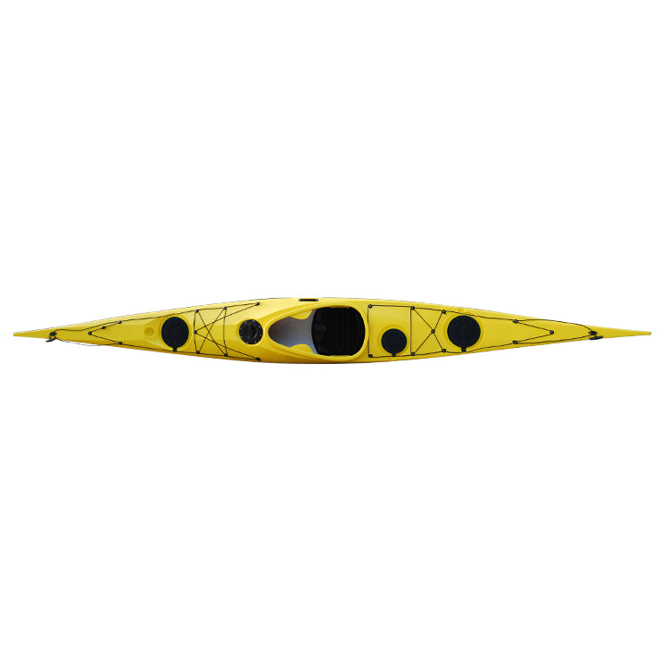 Supreme 524 3-layer rotomolded sea kayak product photo with specifications 01