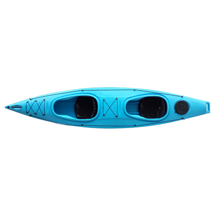 Twiner 400 rotomolded single layer tandem kayak product photo with specifications 01